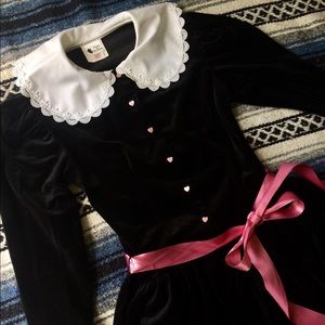 Vintage American Made Velvet Dress